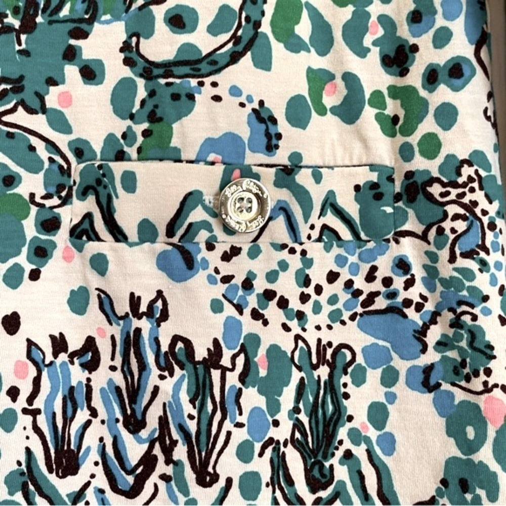Lilly Pulitzer Corine Dress Sea Oats Escapades in the Everglades, Size Medium - Picture 3 of 6